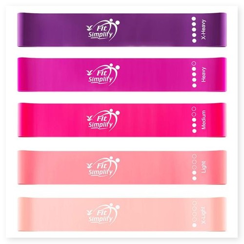 Fit Simplify Resistance Loop Exercise Bands 2