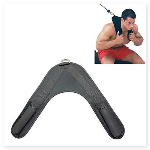 HemeraPhit Back Crunch Straps Abdominal Shoulder Belt