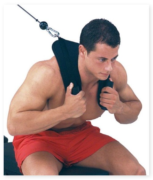 HemeraPhit Back Crunch Straps Abdominal Shoulder Belt 2