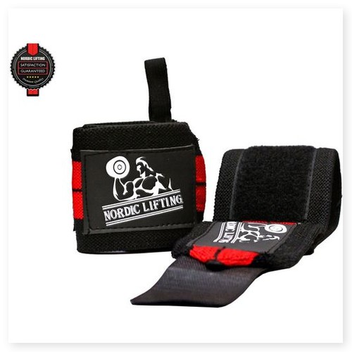 Nordic Lifting Wrist Wraps (2 Pairs) 3
