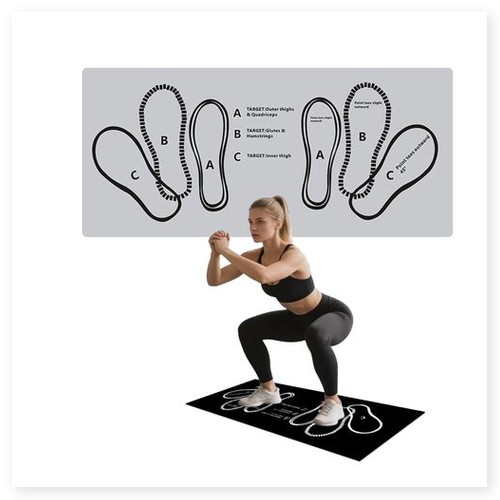 Squat Mat With Foot Position 3