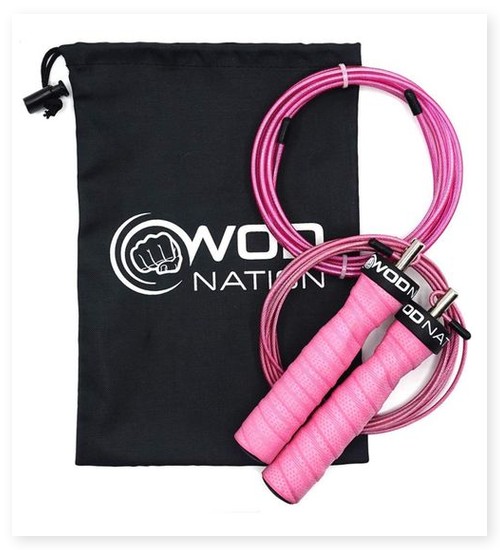 WOD Nation Adjustable Speed Jump Rope 3