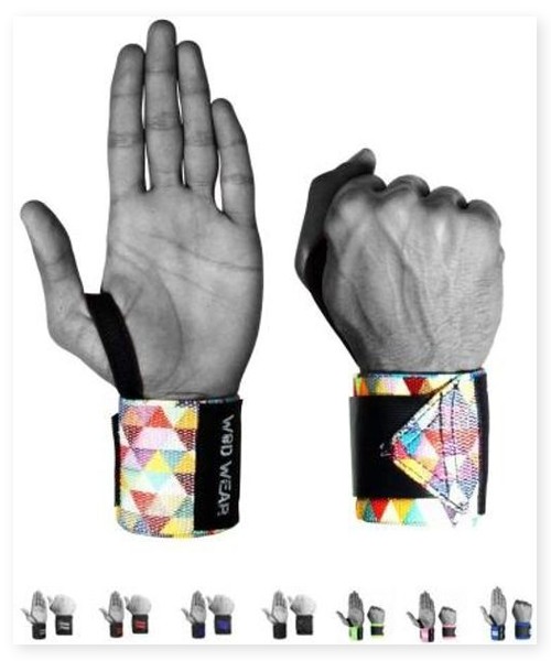 WOD Wear Wrist Wraps for Powerlifting 3